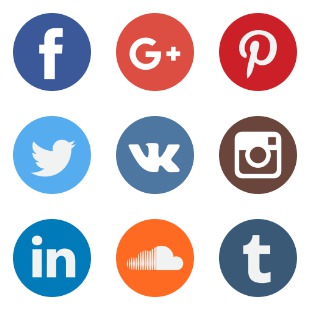 social media icon sets preview