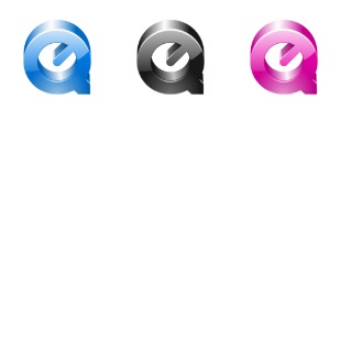 Thick QuickTime icon sets preview