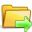folder, go, closed icon