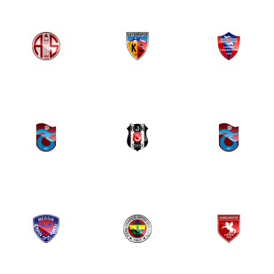 Turkish Football Clubs icon sets preview