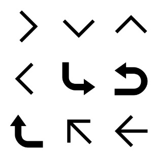 Arrows. Android L (Lollipop) icon sets preview