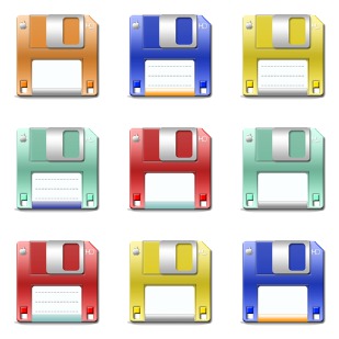 Candy Floppy icon sets preview