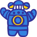 sevengah,blue icon