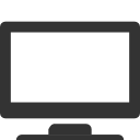 widescreen, tv icon