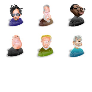 Film Directors icon sets preview