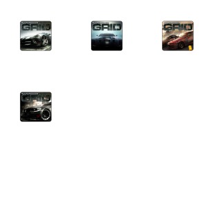 Race Driver Grid icon sets preview