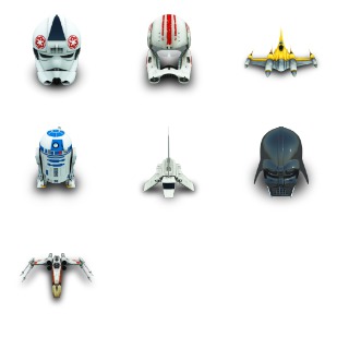Star Wars icon sets preview