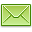 green, mail icon