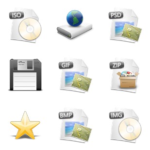 Longhorn Objects icon sets preview