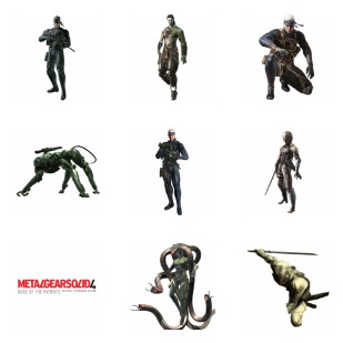 Metal Gear Solid 4 icon sets preview