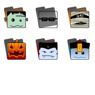 Nimble Halloween icon sets preview