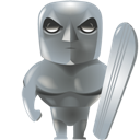 Silver, Surfer icon