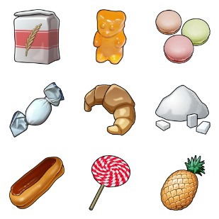 Market icon sets preview