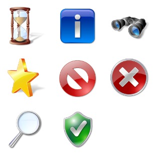 Vista Elements icon sets preview