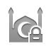 lock, mosque icon
