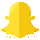 communication, social, online, media, network, snapchat, logo icon