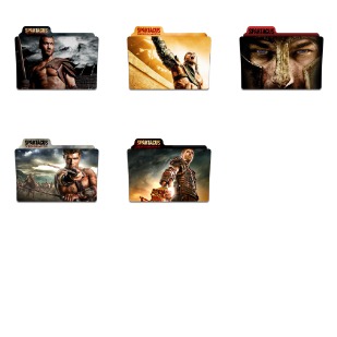 Spartacus icon sets preview