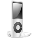 iPod Nano silver off icon