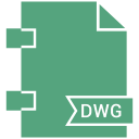 dwg, file, document, type, extension icon