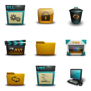 Revolution icon sets preview