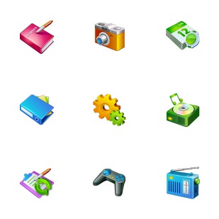 For Mobile icon sets preview
