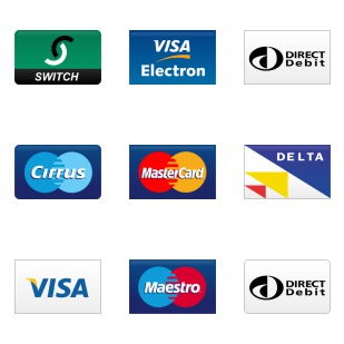Credit Debit Card icon sets preview