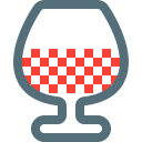 beverage, glass, alcohol, wine, drink icon