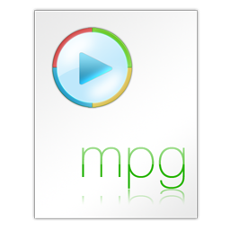 mpg, mpeg, video icon