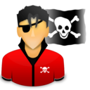 Piracy, Pirate icon