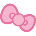 bow,pink icon