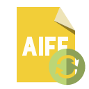 format, aiff, refresh, file icon