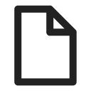 page, text, file, blanc, documents, sheet icon