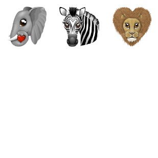World Animal icon sets preview