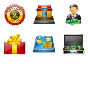 Brilliant Shopping icon sets preview