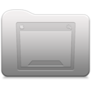 Aluminum folder Desktop icon