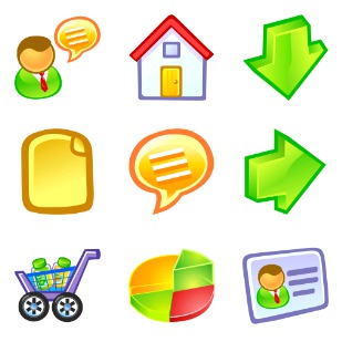 Free Business icon sets preview
