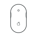 technology, computer, computer mouse, mouse, device, bluetooth icon