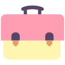 portfolio, business, briefcase, bag, work icon