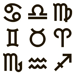 Zodiac Outline icon sets preview