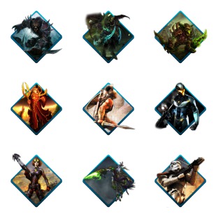 Water Gaming icon sets preview