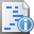 information, code icon