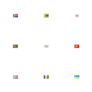 Flag icon sets preview