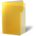 Folder, Open, Yellow icon
