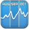 graph, stocks, chart icon