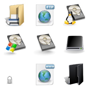 NuoveXT icon sets preview