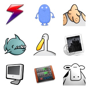 QuickPix 2004 icon sets preview
