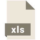 file, format, xls icon