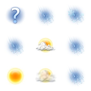 Weather icon sets preview