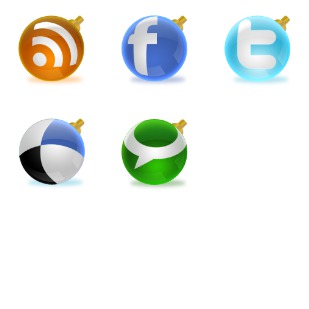 Shiny Social Ball icon sets preview