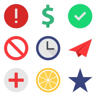 Shift icon sets preview